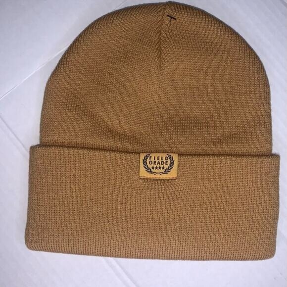 FIELD GRADE Hennything Goes Beanie. Wheat - Picture 2 of 11